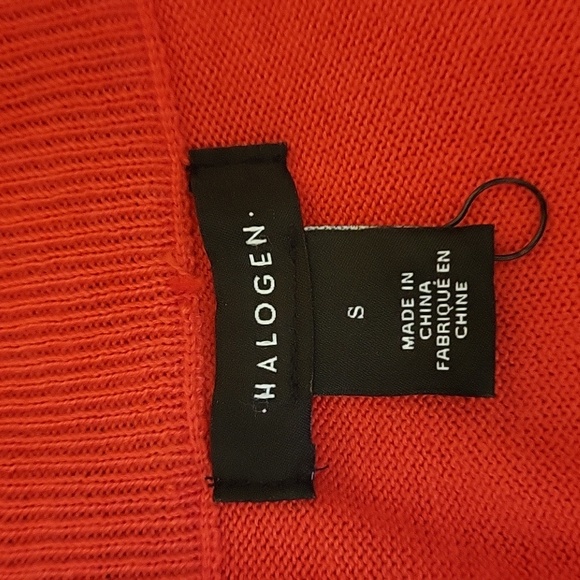 HALOGEN OFF-SHOULDER LIGHTWEIGHT SWEATER..SMALL - Picture 6 of 7